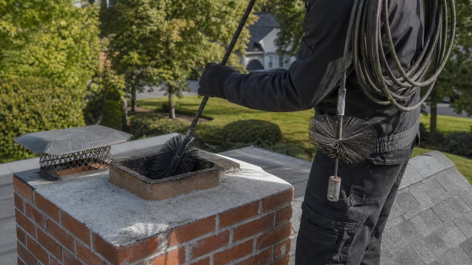 Practical chimney sweep & inspection in Saddle River
